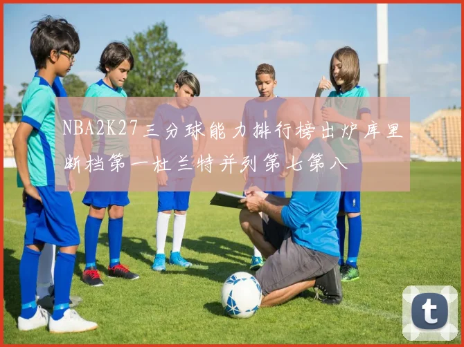 NBA2K27三分球能力排行榜出炉库里断档第一杜兰特并列第七第八