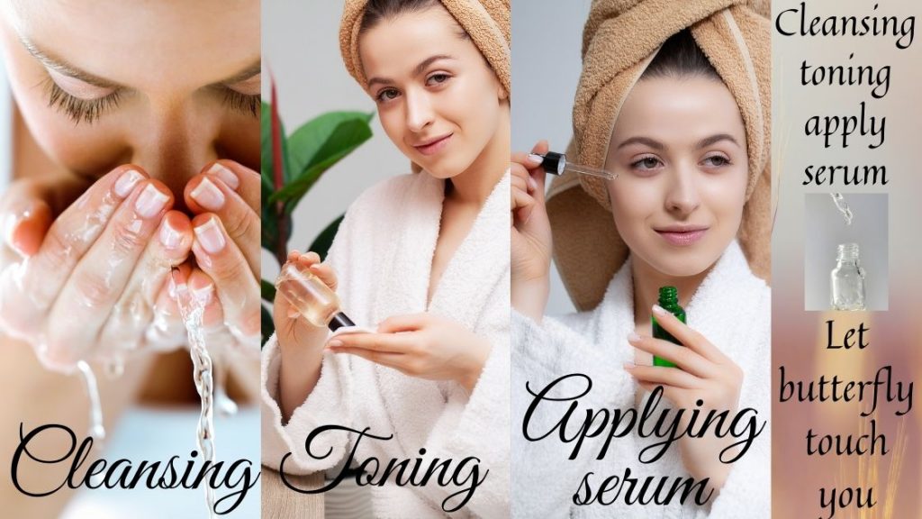 How to apply serum on face